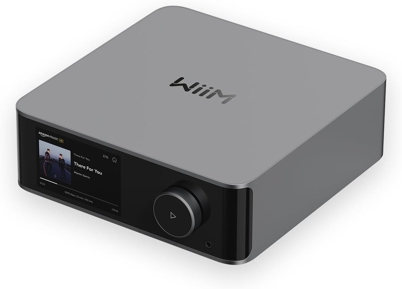 WiiM Ultra Hi-Res Music Streamer with Touchscreen & ESS DAC, Space Gray