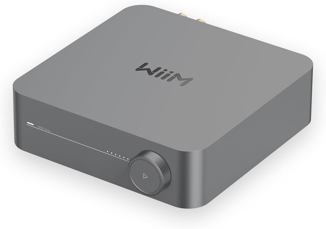 WiiM Amp Streaming Amplifier for Passive Speakers with HDMI ARC, Space…