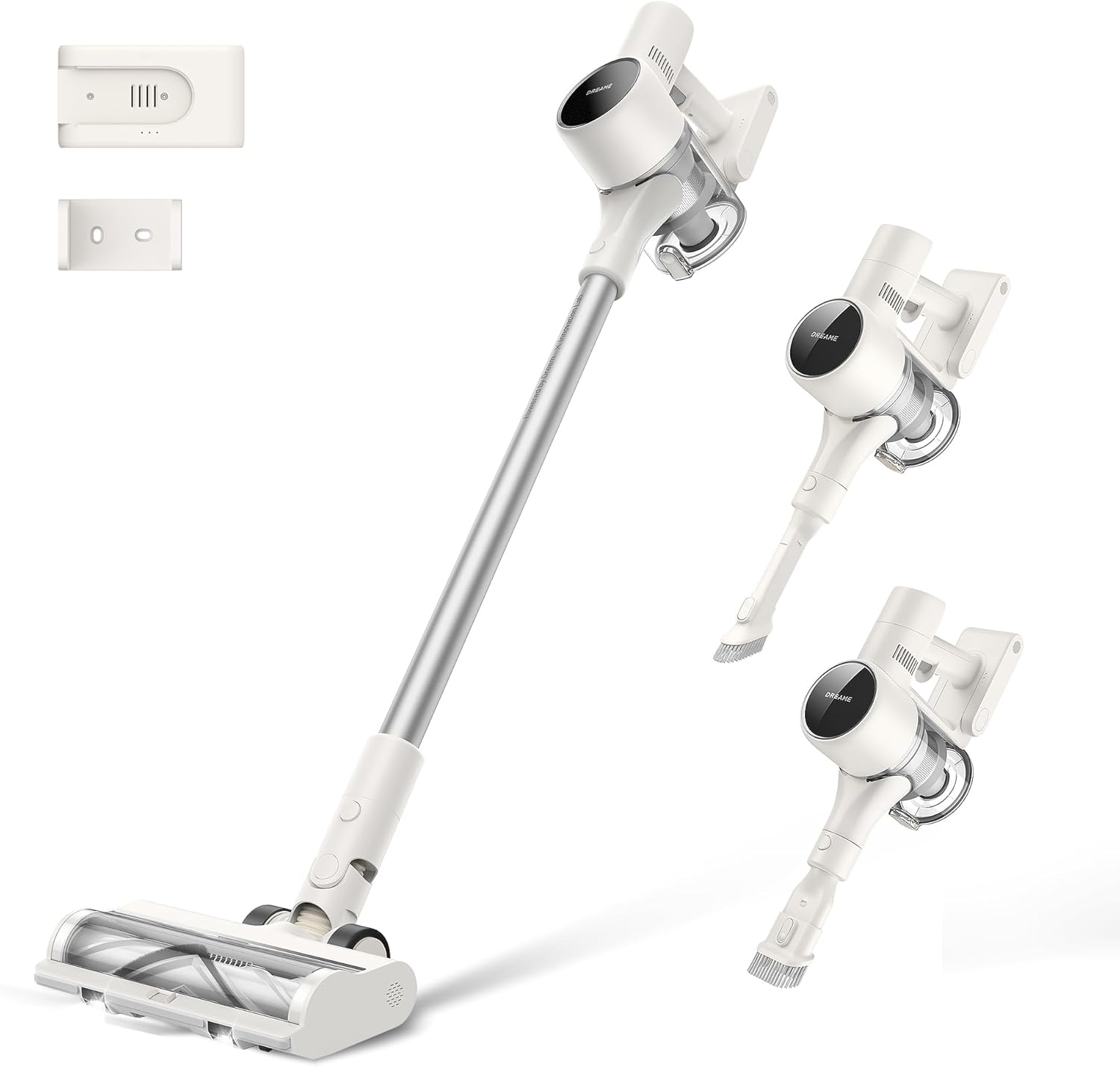 dreame Cordless Vacuum Cleaner R10 Pure, 120AW Powerful Suction, Stick…