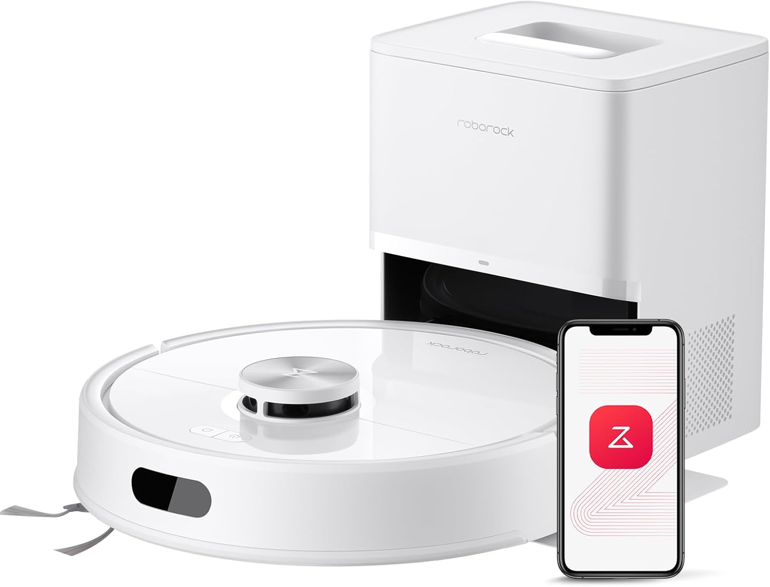 roborock Q7 M5+ Robot Vacuum and Mop, Up to 7-9 Weeks Self-Empty,…