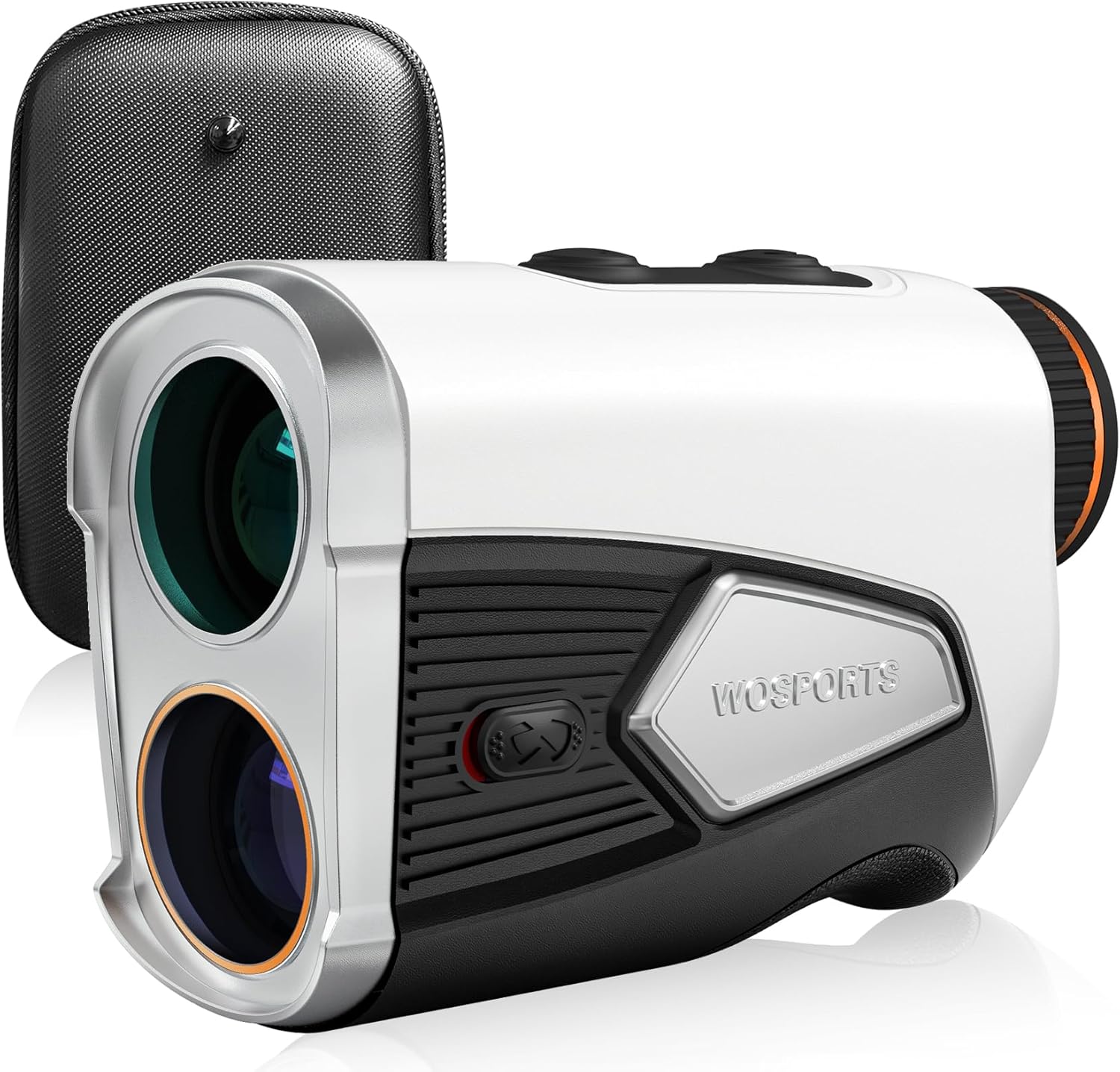 WOSPORTS Golf Rangefinder with Slope, 1500-Yard Pin Lock Vibration…